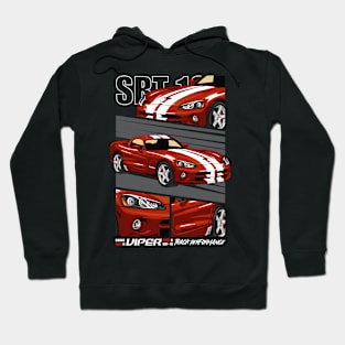 Iconic Viper SRT 10 Car Hoodie